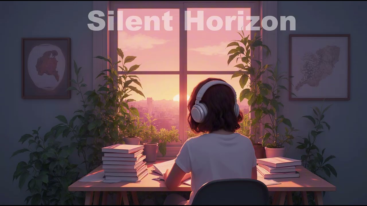 1 Hour Chill Lo-Fi Beats 🌙 | Relaxing Instrumental Music for Study, Focus & Reading | Silent Horizon