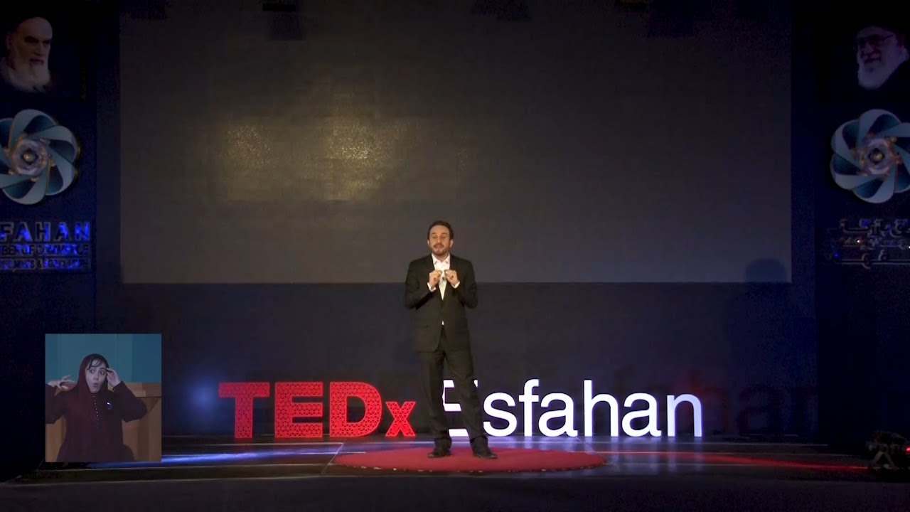 Shall we stay in Iran or not? (With sign language interpretation*) | Sadegh Alhosseini | TEDxEsfahan