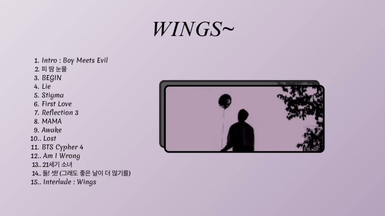 WINGS [BTS FULL ALBUM]