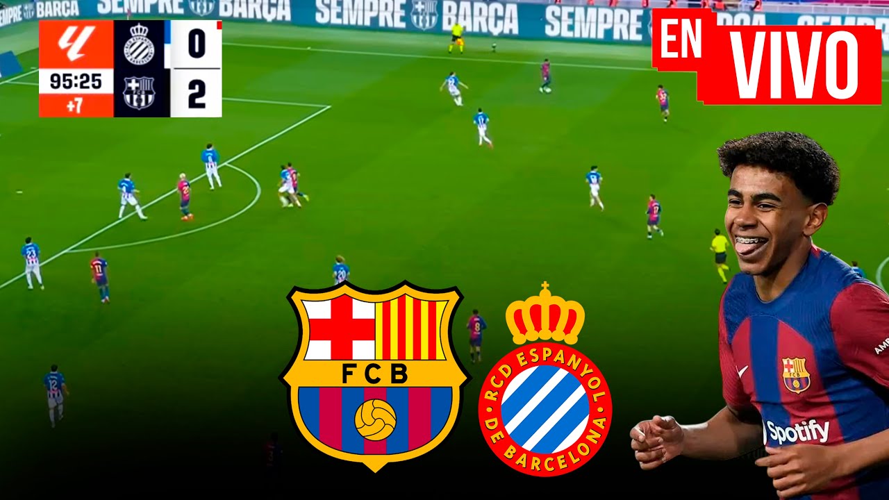 🔴 BARCELONA VS ESPANYOL EN VIVO / JUEGA LAMINE YAMAL LA LIGA ESPAÑOLA EN VIVO