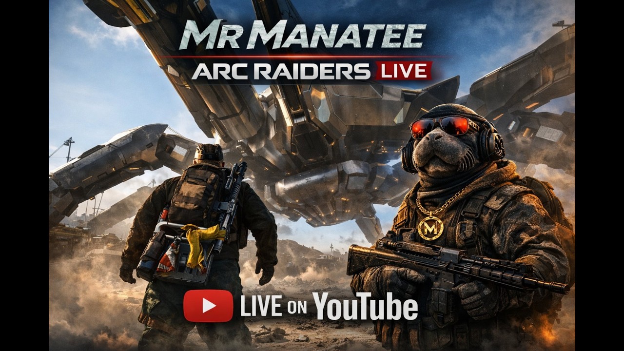 MR MANATEE PRESENTS, Arc Raiders Live #arcraiders