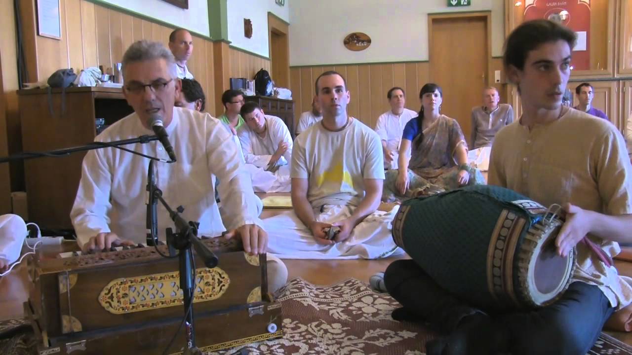 Saturday Bhajan by H.G.Havi Prabhu (Ilan Chester) 22.08.2015 in Langenthal-Switzerland