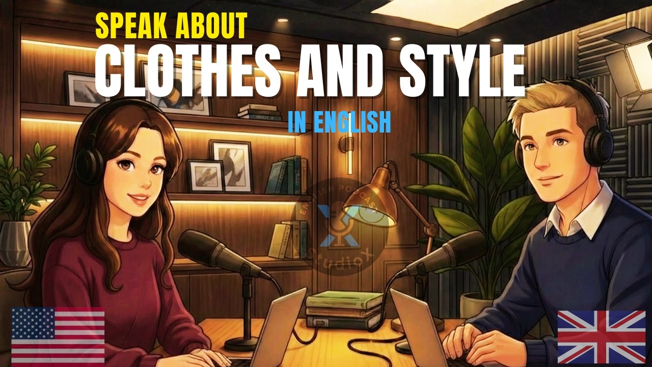 How to Talk About Clothes and Style in English | English Conversation Practice