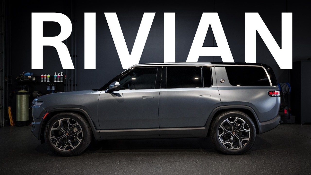 FIRST Stealth Rivian R2 Matte PPF Wrap!