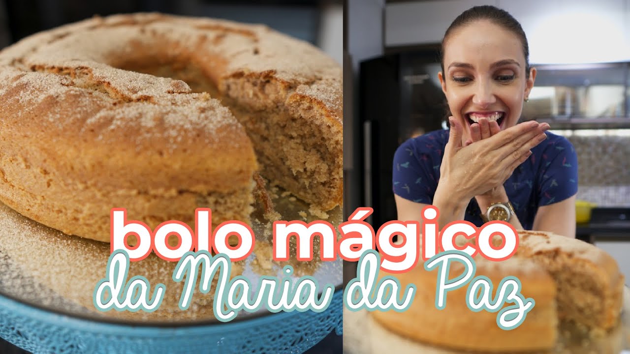 Receita do Bolo da MARIA DA PAZ
