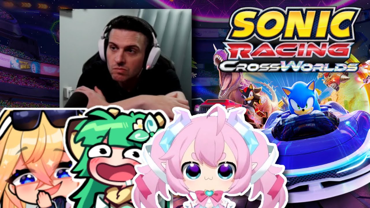 My Friends Flirt with Each Other While I Race - Sonic Racing Crossworlds