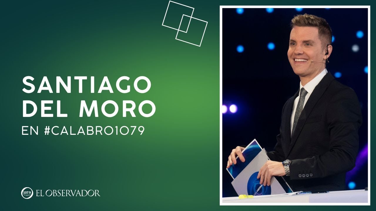 "Eso de que 'todo les da lo mismo', me exaspera" - Santiago del Moro | 