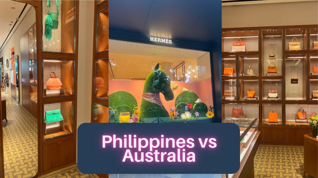 Exposing Hermes Spending ratio: Philippines VS. Australia