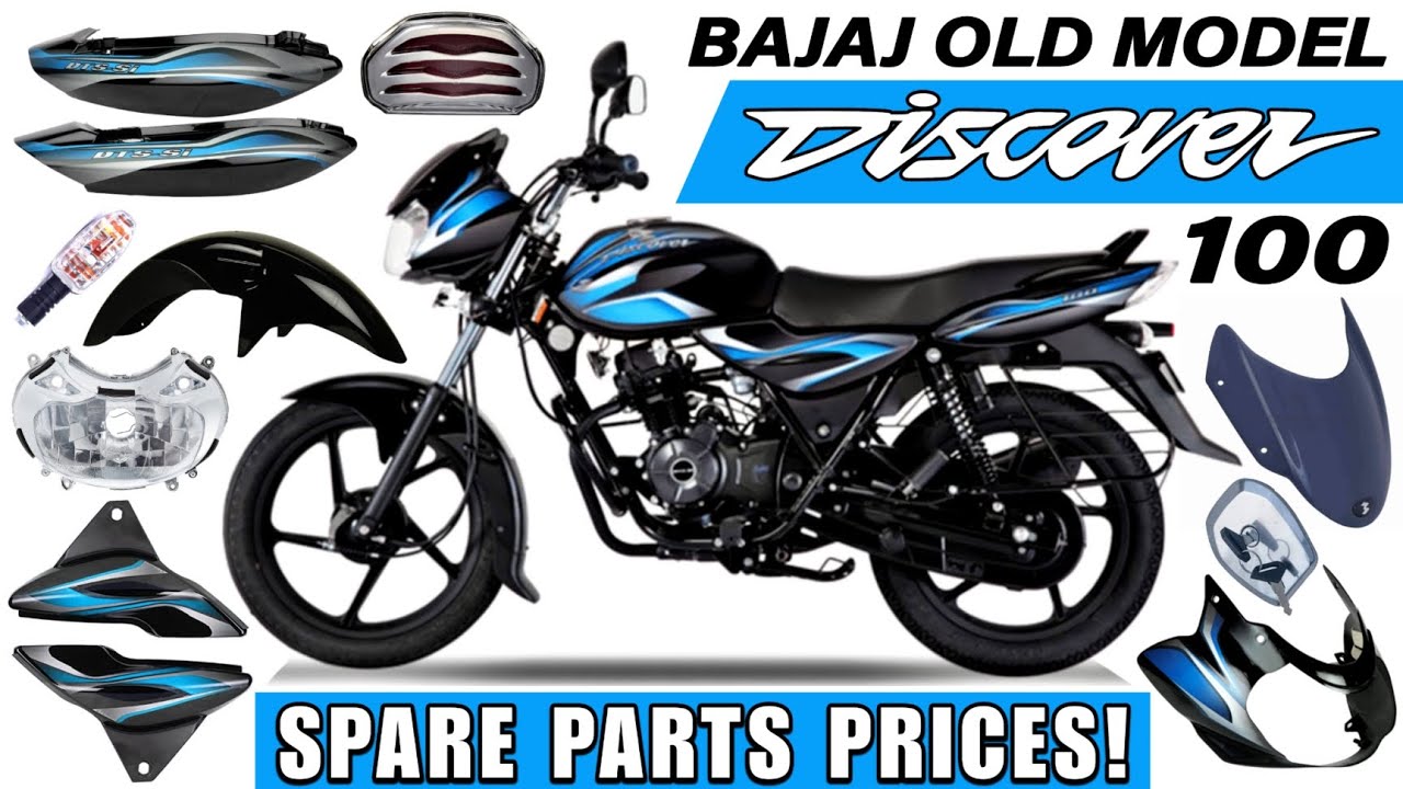 Bajaj DISCOVER 100cc : Spare Parts Prices || Buy Now Online with Home Delivery Facility 👉 9893235053