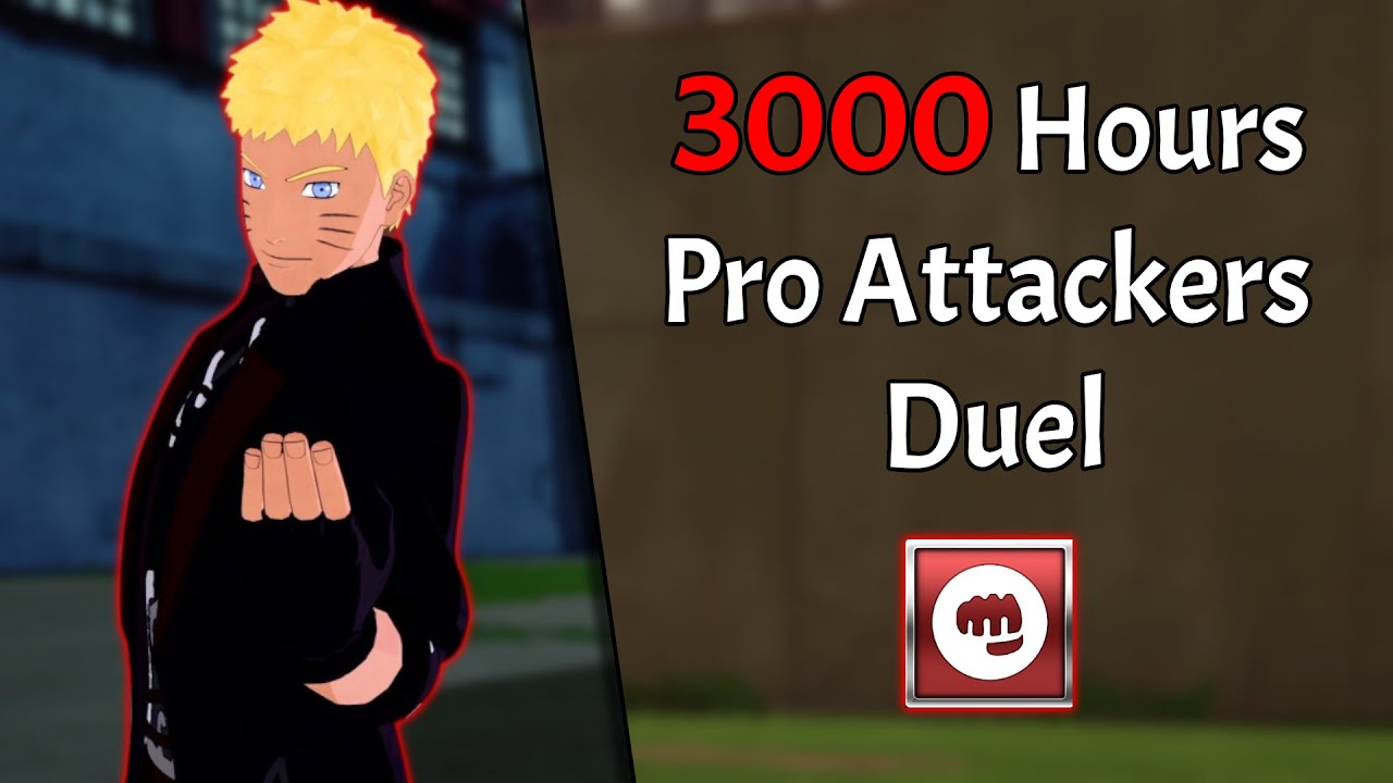 3000 Hours in NTBSS! 1v1 Attakers Battle | Shinobi Striker