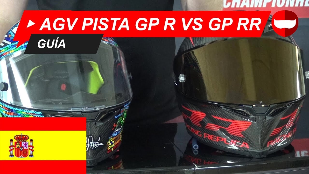 AGV Pista GP RR vs Pista GP R - ChampionHelmets.com