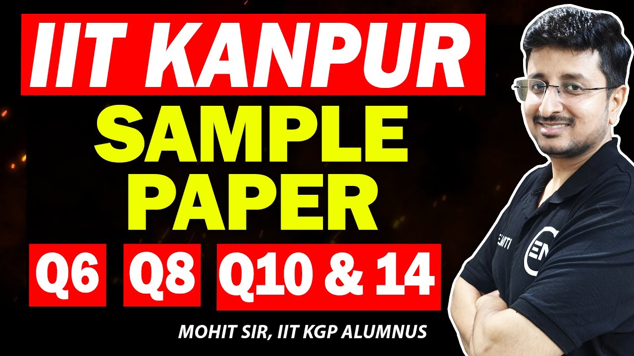 JEE Advanced 2025  IIT Kanpur Sample Paper ELECTRODYNAMICS | Q6/Q8/Q10/Q14 | Eduniti | Mohit Sir