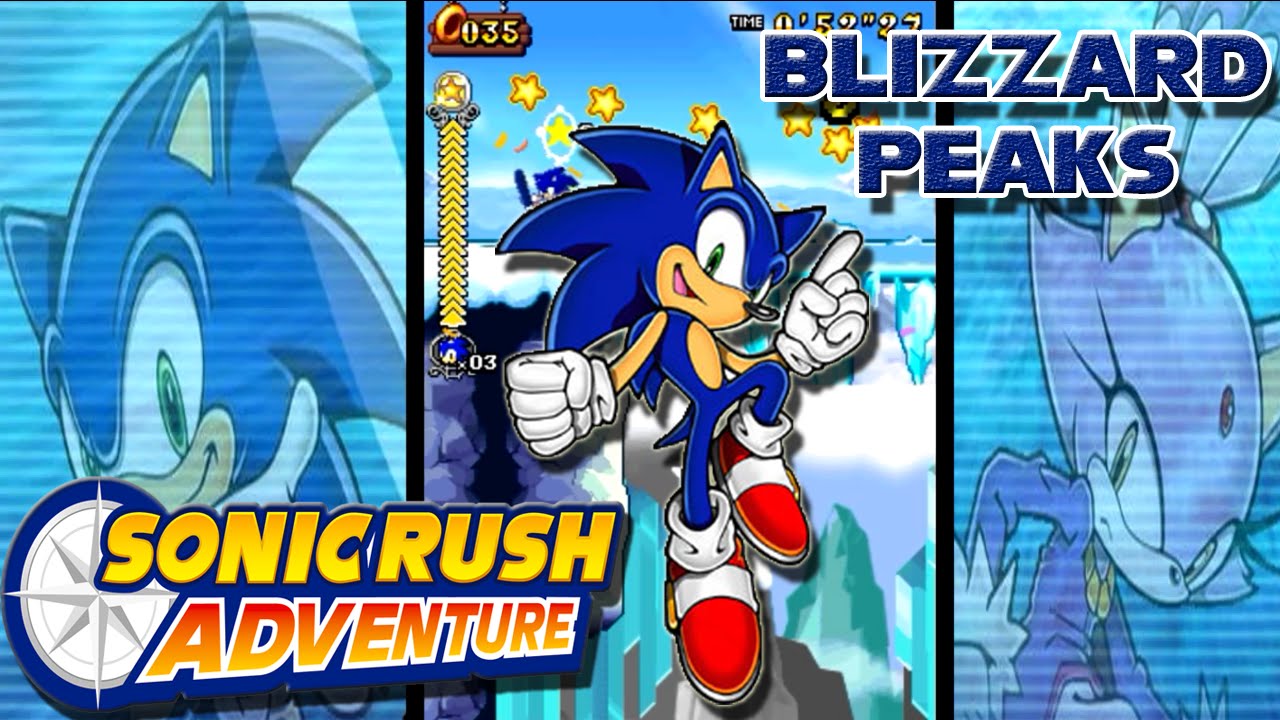 Sonic Rush Adventure - Blizzard Peaks + Boss: Ghost Whale (S Rank)