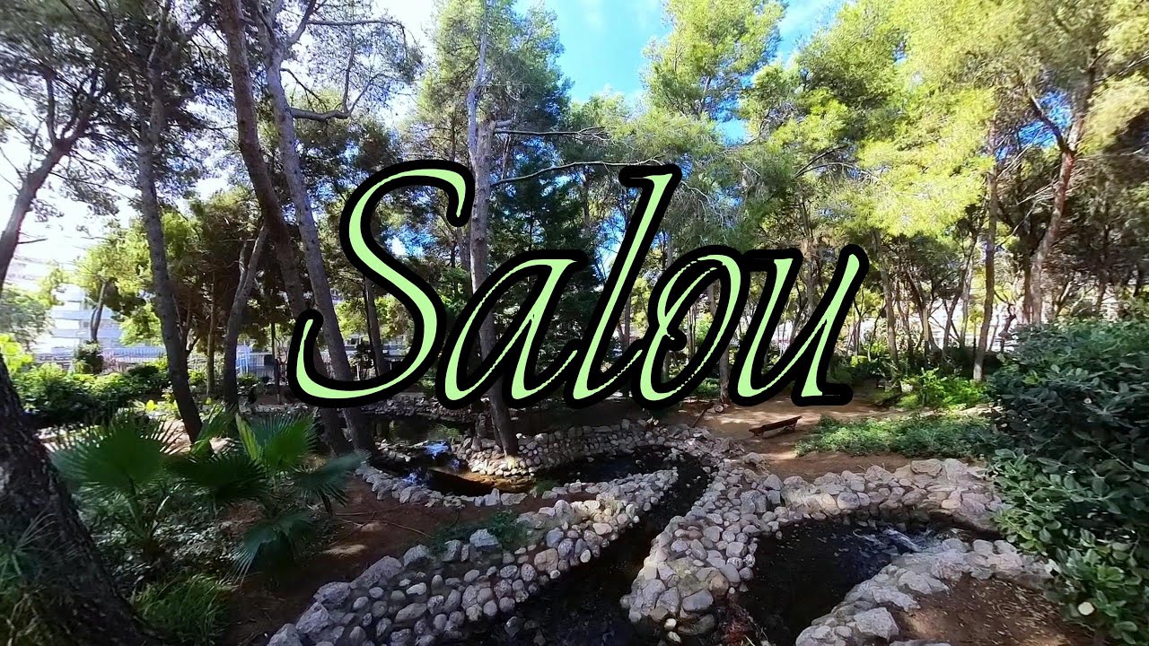 A virtual oasis of peace. Salou Central Park, Costa Dorada, Spain