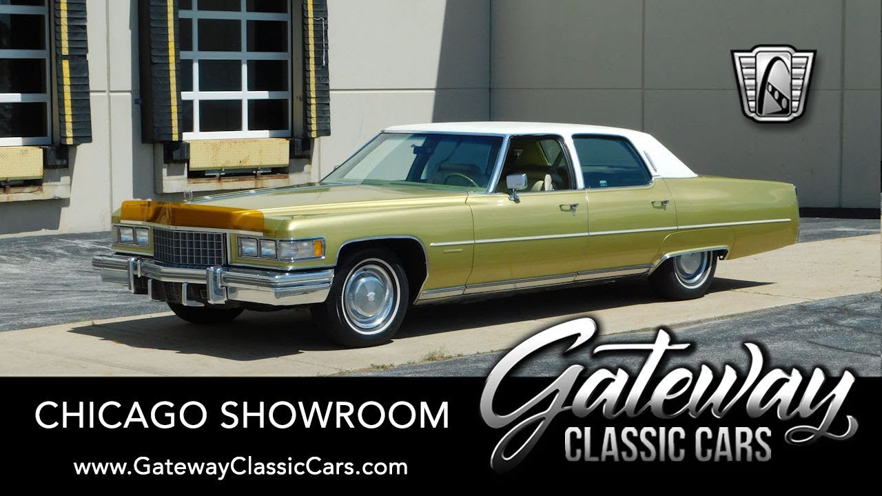 1976 Cadillac Fleetwood Gateway Classic Cars Chicago #1888