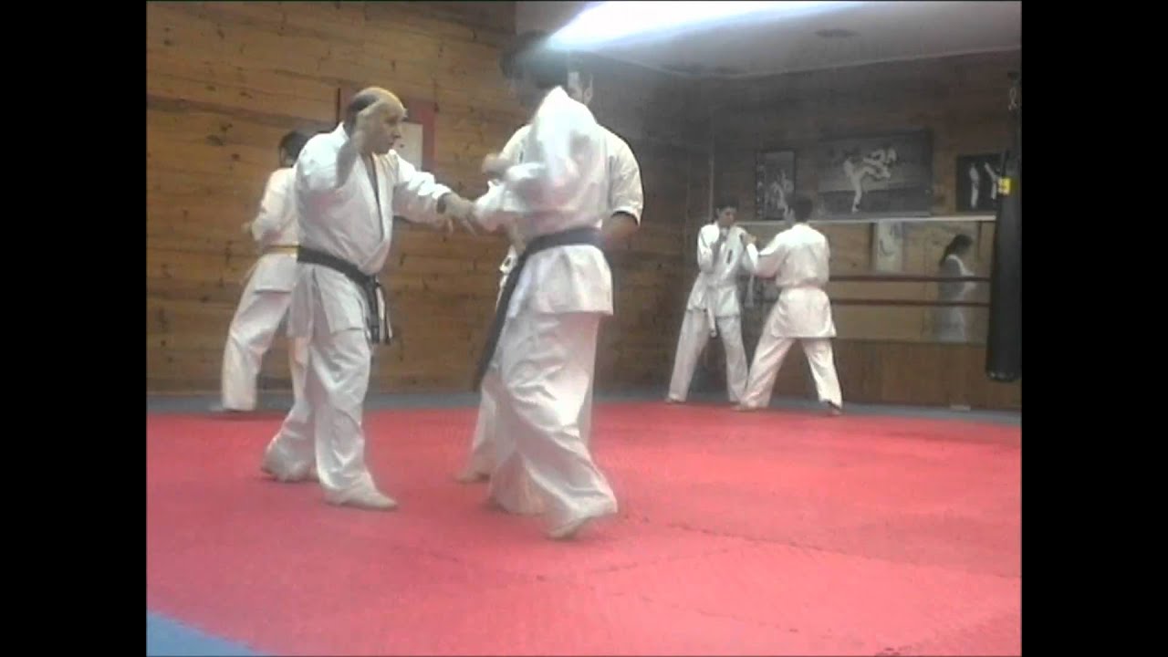Clase de Kyokushin por Shihan Javier Sánchez