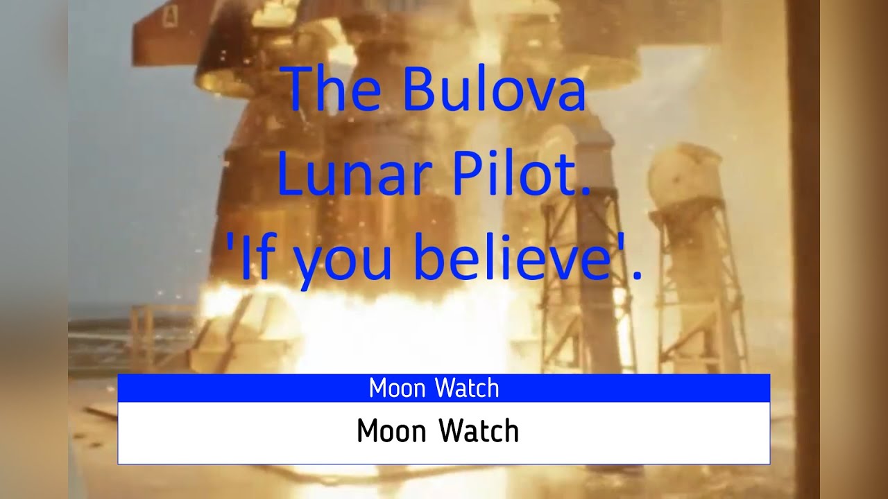 Bulova Lunar Pilot Mission EVA 3 Wristwatch #bulova #moonwatch #lunarpilot