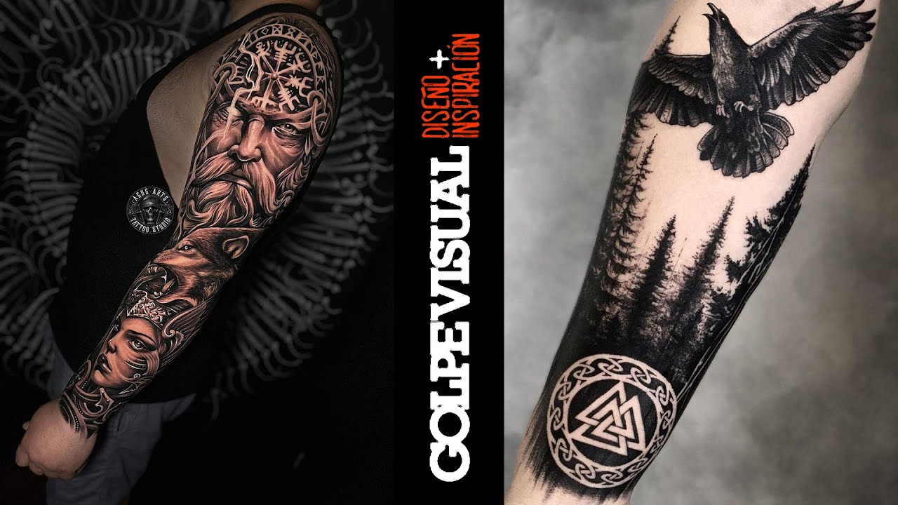 SIGNIFICADOS de 153 Tatuajes VIKINGOS que PUEDES HACERTE