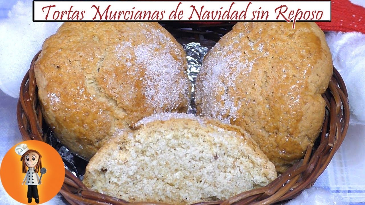 Tortas Murcianas de Navidad sin Reposo | Receta de Cocina en Familia