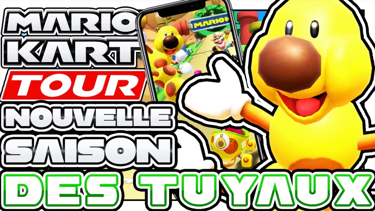 ON JOUE AVEC WIGGLER !!! 🐛 | SAISON DES TUYAUX🚰 - MARIO KART TOUR FR