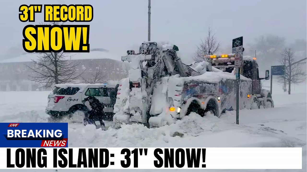 BREAKING: Rhode Island SHOCKS Nation! Catastrophic 37.9 Inch Blizzard, March Storms Coming Fast