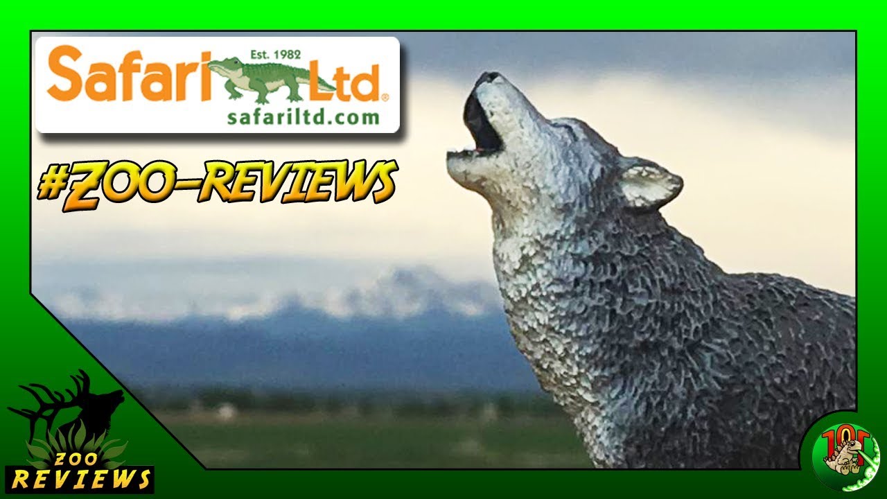 Howls from the Mountain! || Safari Ltd Gray Wolf (2007) || Zoo-Reviews
