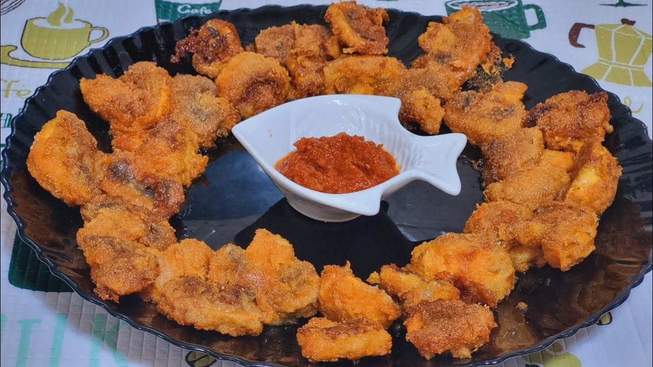Mushroom Rava fry 🍄‍🟫मशरूम  रवा फ्राय 