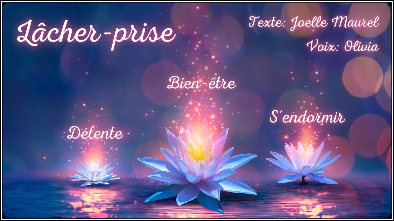 🌸 Méditation guidée - Lâcher-prise, détente, bien-être, s'endormir