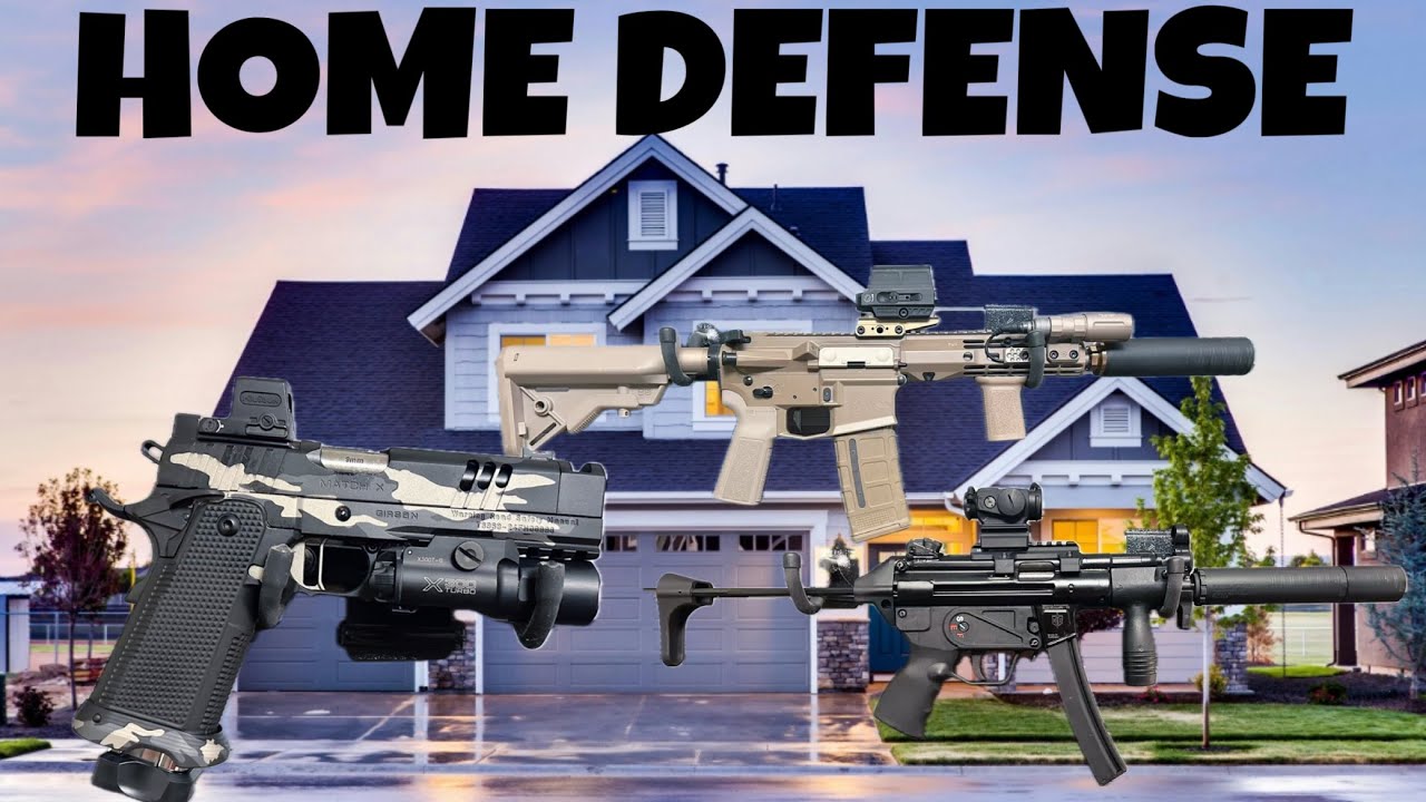 5 BEST Guns For Home Defense