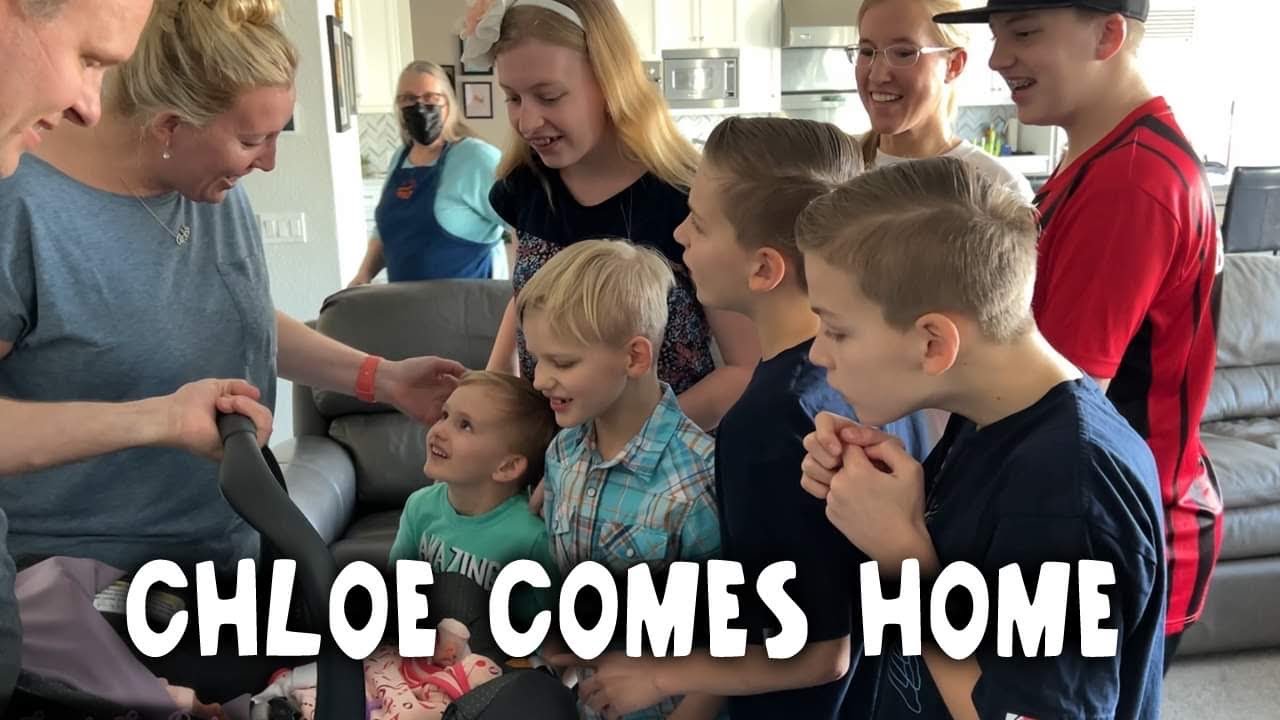 Chloe Comes Home From the Hospital - Meets her Siblings for the First Time
