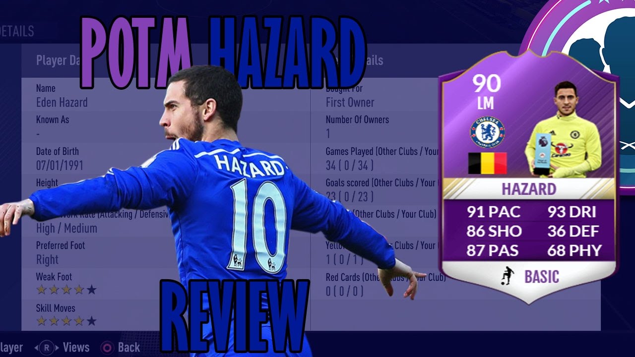 POTM HAZARD REVIEW | MY BEST PLAYER ON THE GAME?