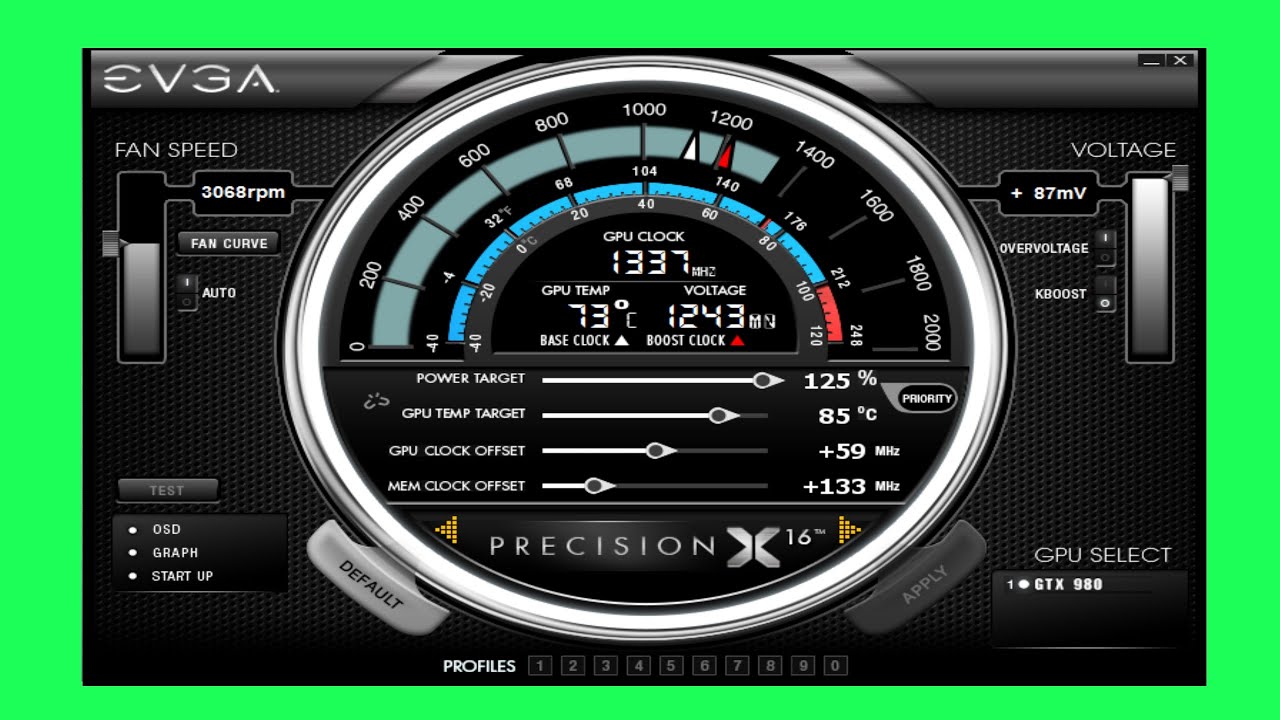 Grafikkarte Übertakten Teil 2 / MSI Afterburner / Precision X / Valley Benchmark