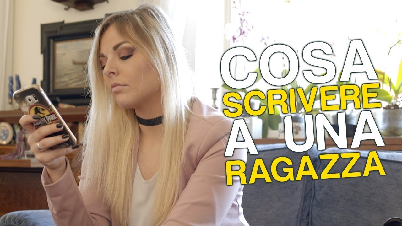 COSA SCRIVERE A UNA RAGAZZA