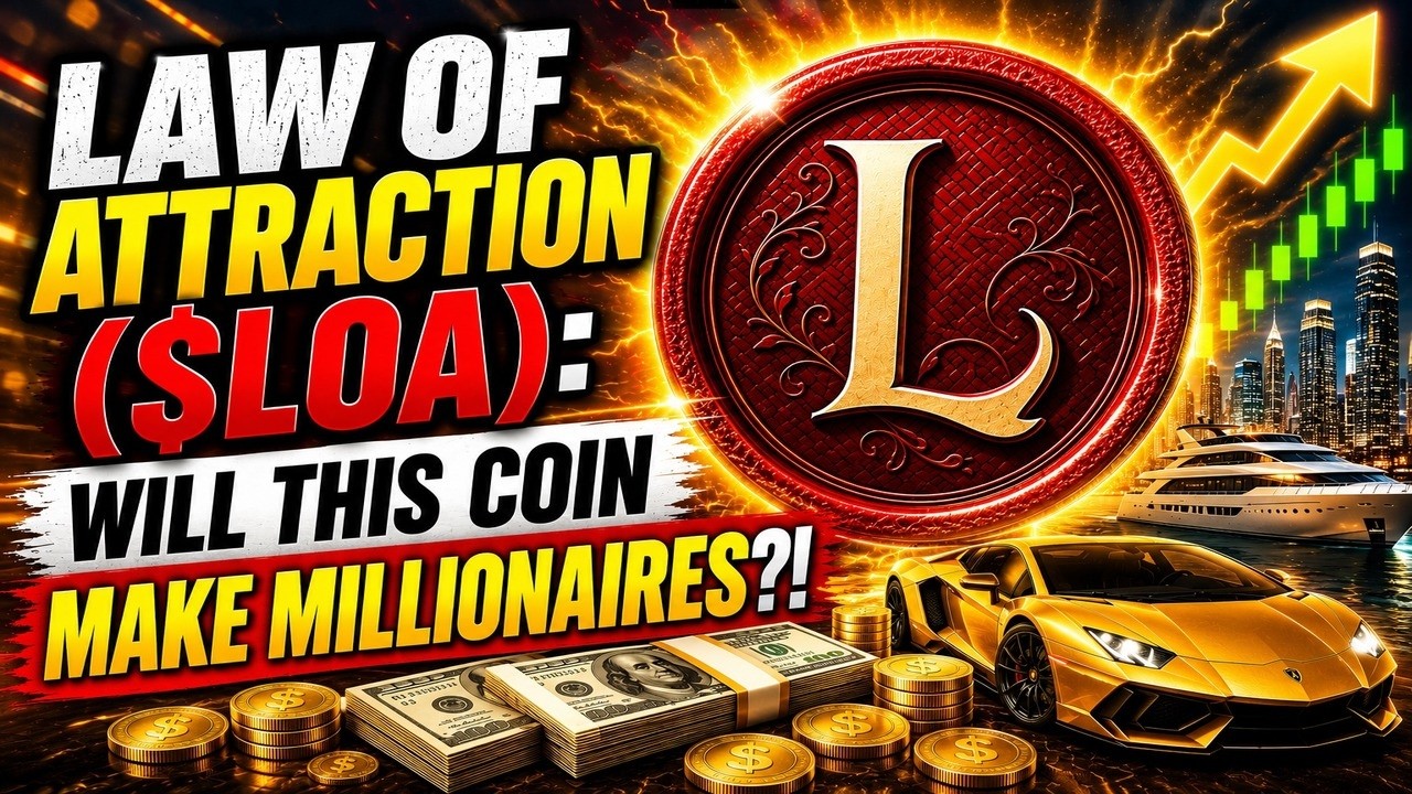 LAW OF ATTRACTION ($LOA): СТАНЕТ ЛИ ЭТА МОНЕТА ПУТЁМ К МИЛЛИОНАМ?!