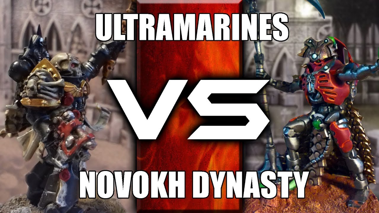 Ultramarines vs Novokh Dynasty (Warhammer 40,000 Matched Play Battle Report)