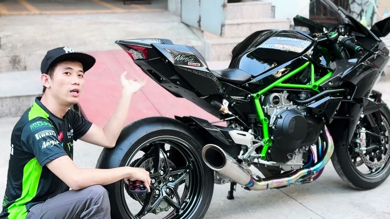 Kawasaki Ninja H2R မြန်မာနိုင်ငံမှာ တကယ်ရောက်နေပီလား ? #kawasakininjah2r #kawasakininjaclub