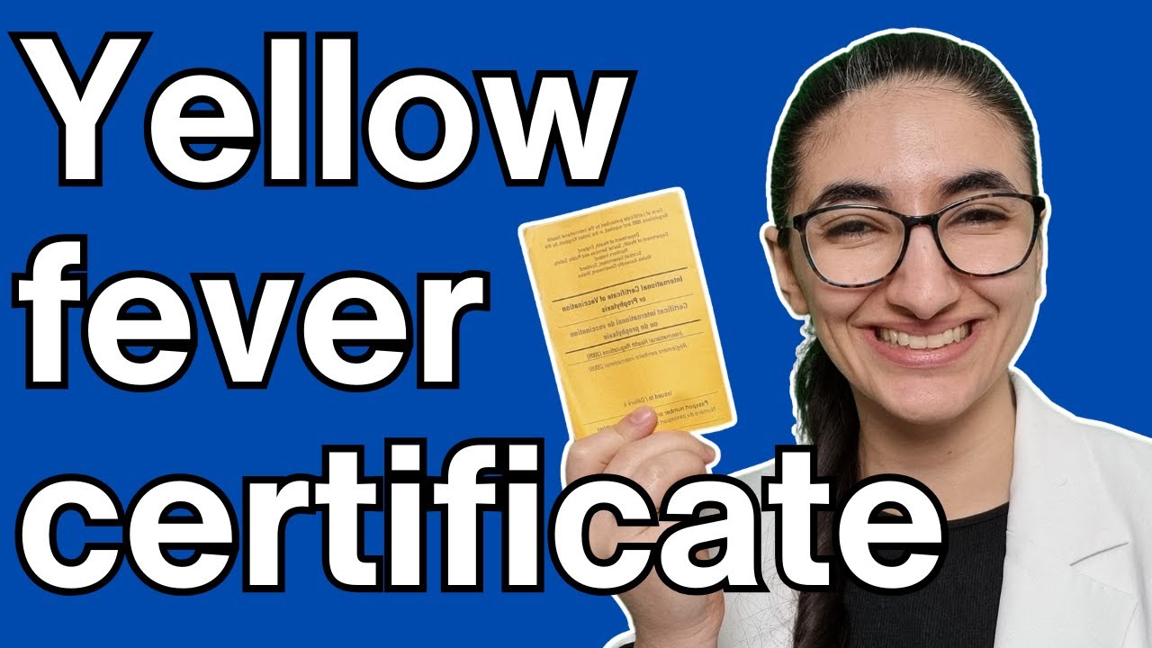 What is a Yellow Fever Vaccine Certificate and how to get it