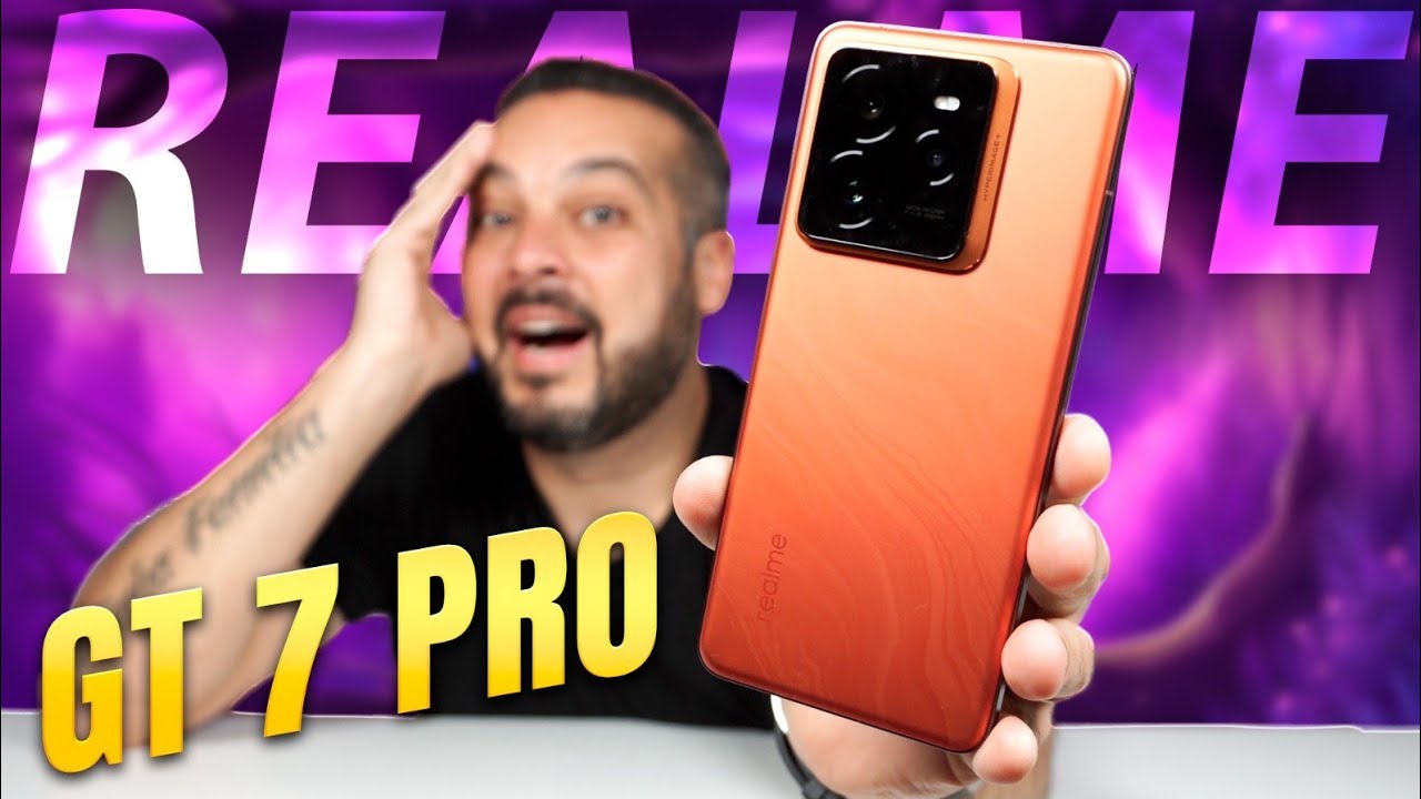 NOVO TOP DE LINHA DA REALME!!! GT 7 PRO TÁ INCRÍVEL!