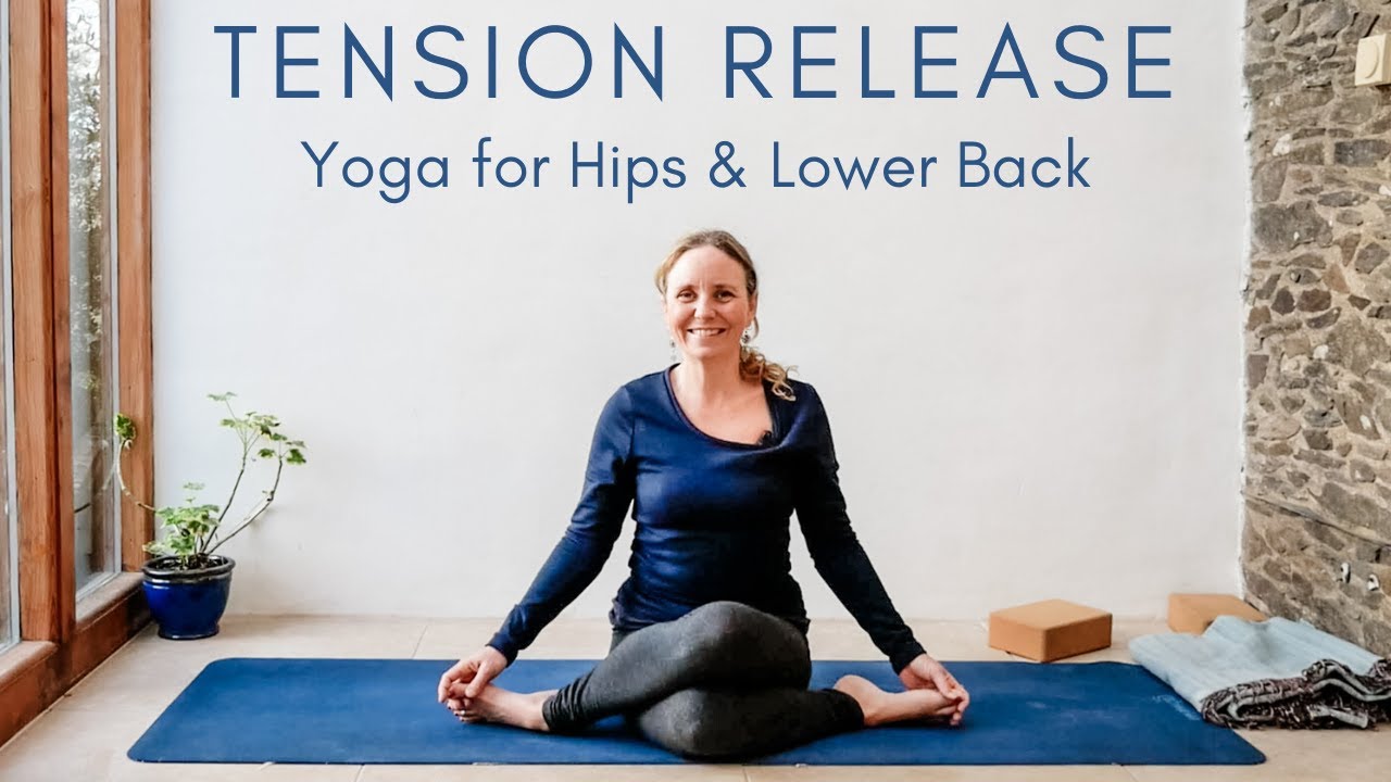 Mindful Yoga for Hips & Lower Back Tension & Trauma Release ~ Nervous System Reset