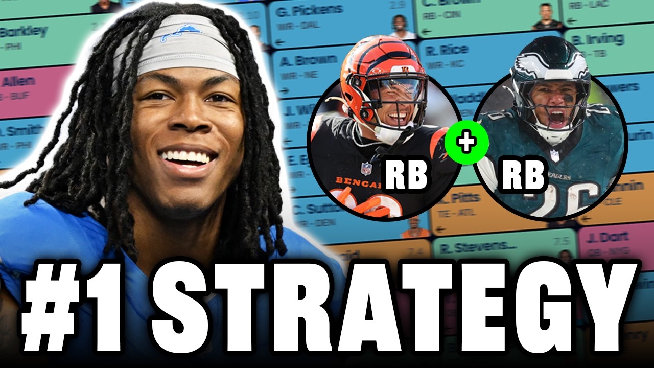 The #1 Strategy in 2026 Fantasy Football Drafts