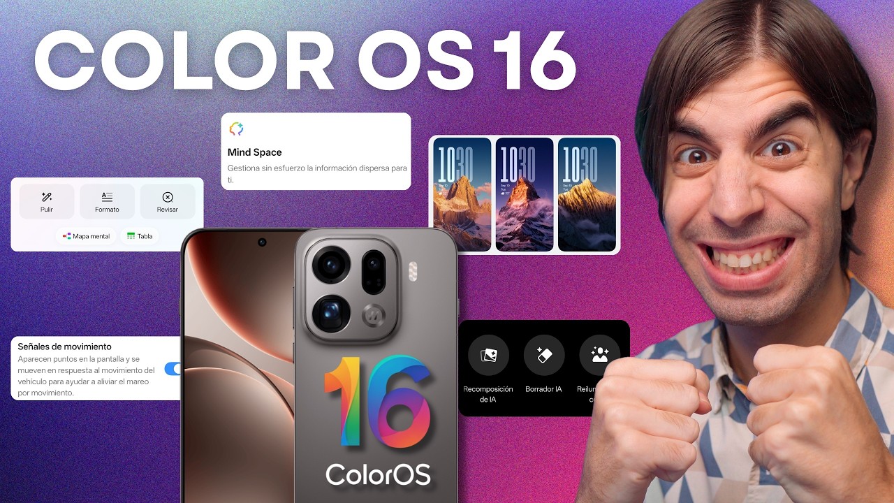 ColorOS 16: ¿la MEJOR capa en Android? Trucos, IA y funciones 🔥 Review a fondo