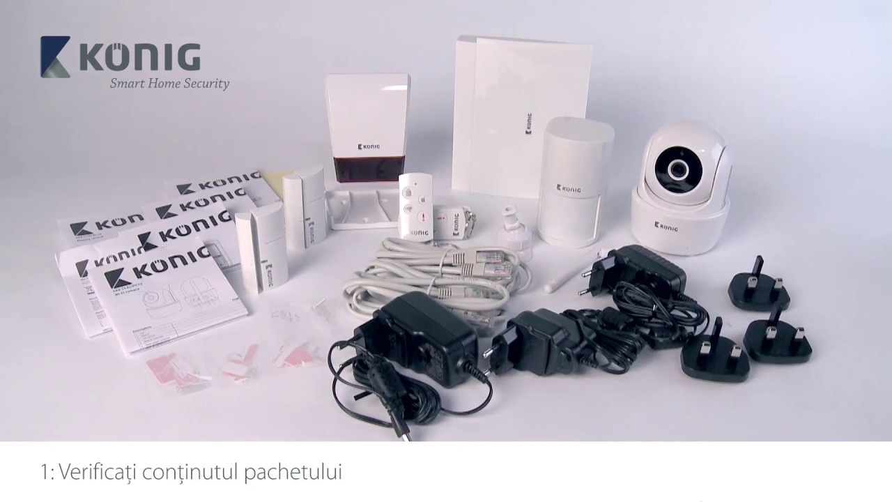 SAS-CLALARM10 - Set de sisteme de securitate pentru case inteligente - (V1.2) RUM