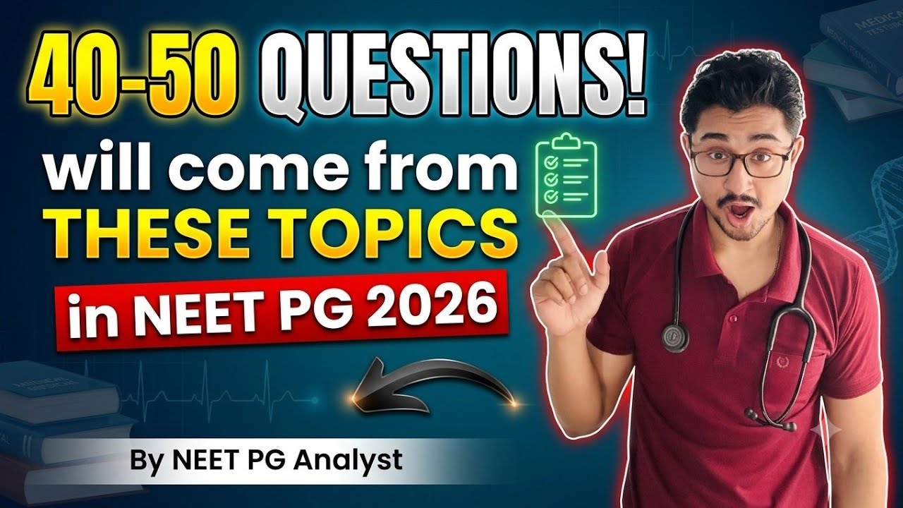 Most Repeated 177 Topics of NEET PG| Expect 40-50 Questions from this in NEET PG| #neetpg #medico 