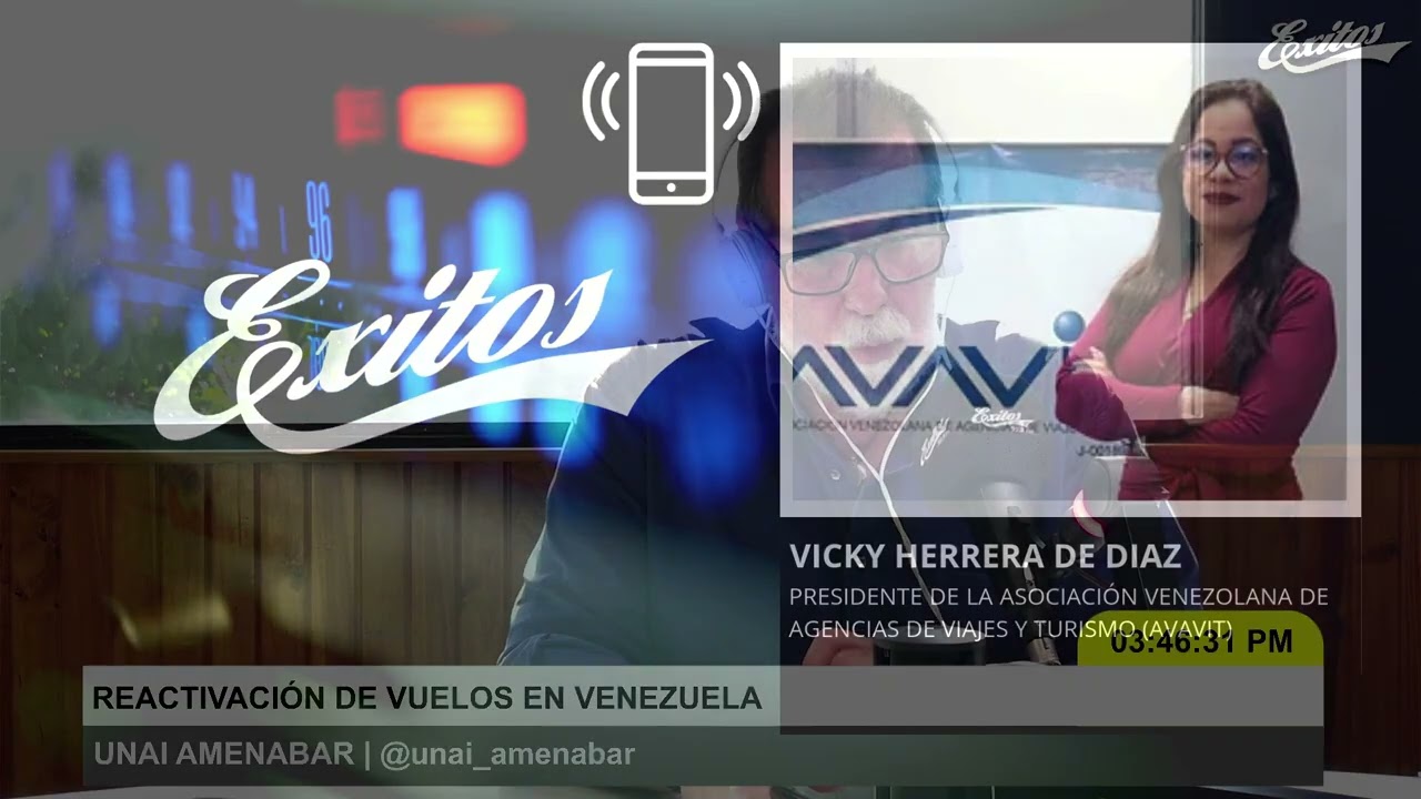 Reactivación de vuelos en Venezuela