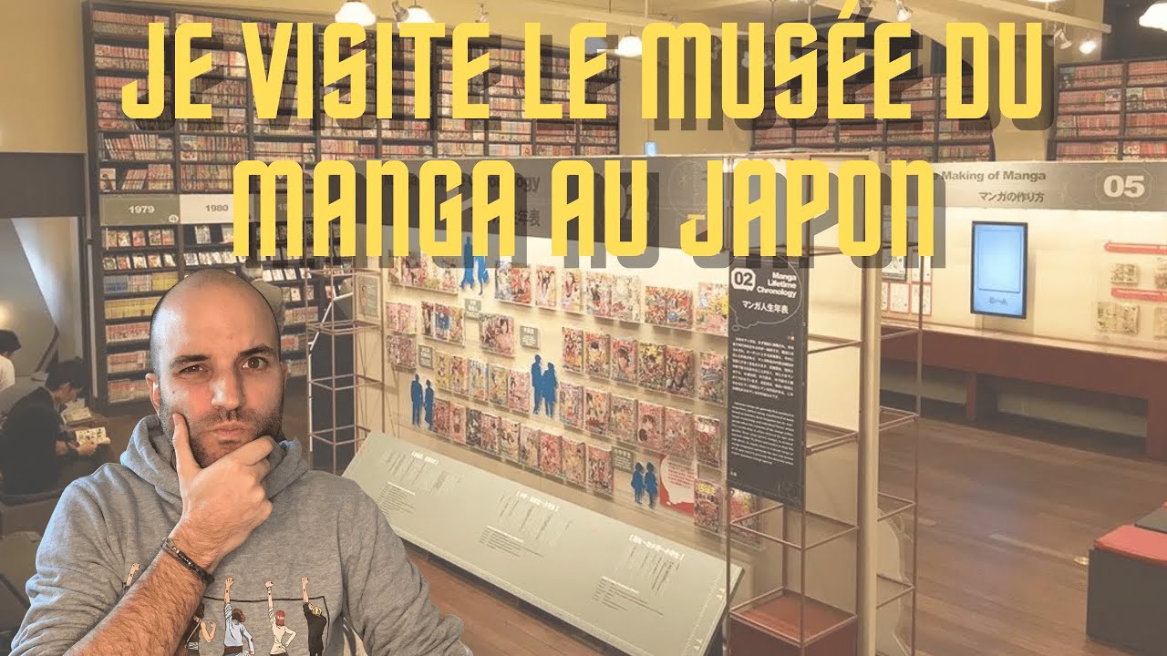 Je visite le MUSÉE du MANGA au JAPON ! (et il est incroyable)