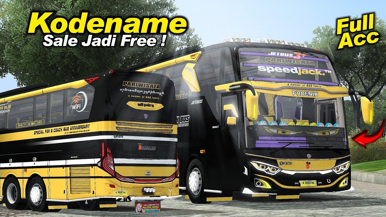 $ale Jadi Gratis😱 Kodename JB3 Spesial Speed Jack BUSSID V4.2