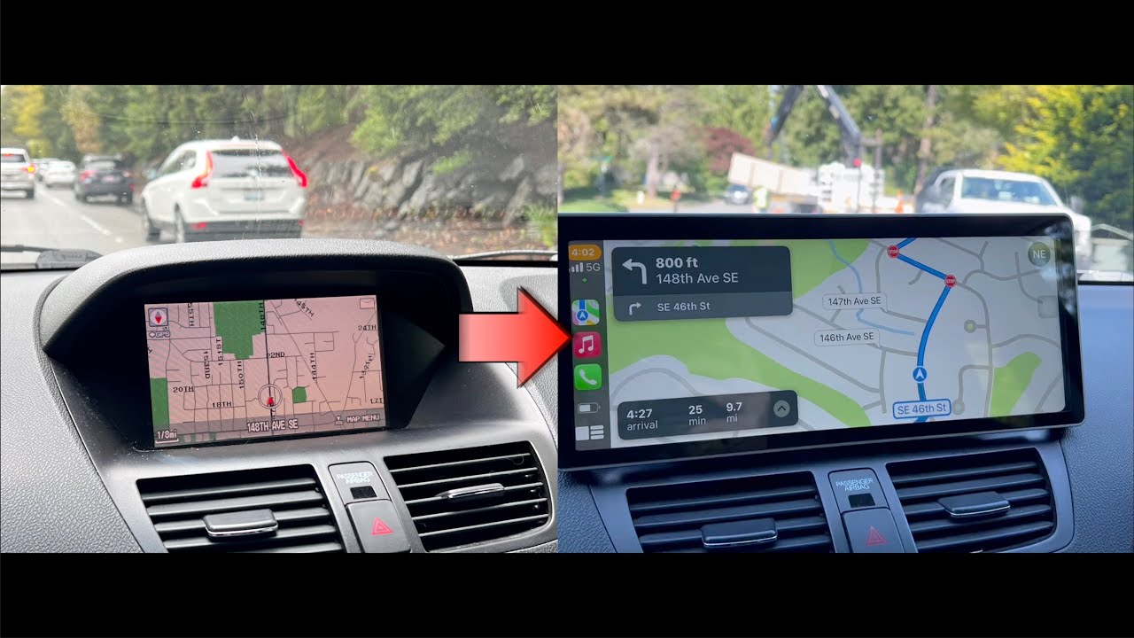 Install Apple CarPlay Android Auto on Acura MDX