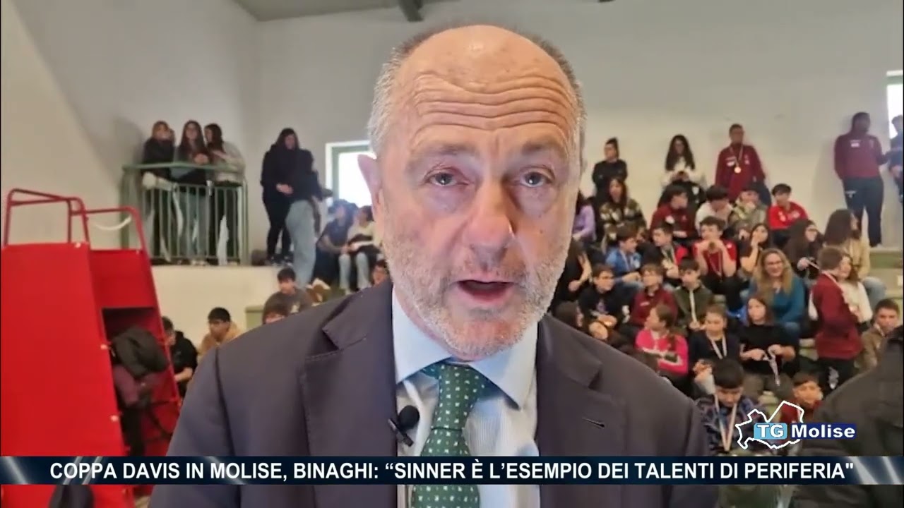 Coppa Davis in Molise, Binaghi: “Sinner è l’esempio dei talenti di periferia