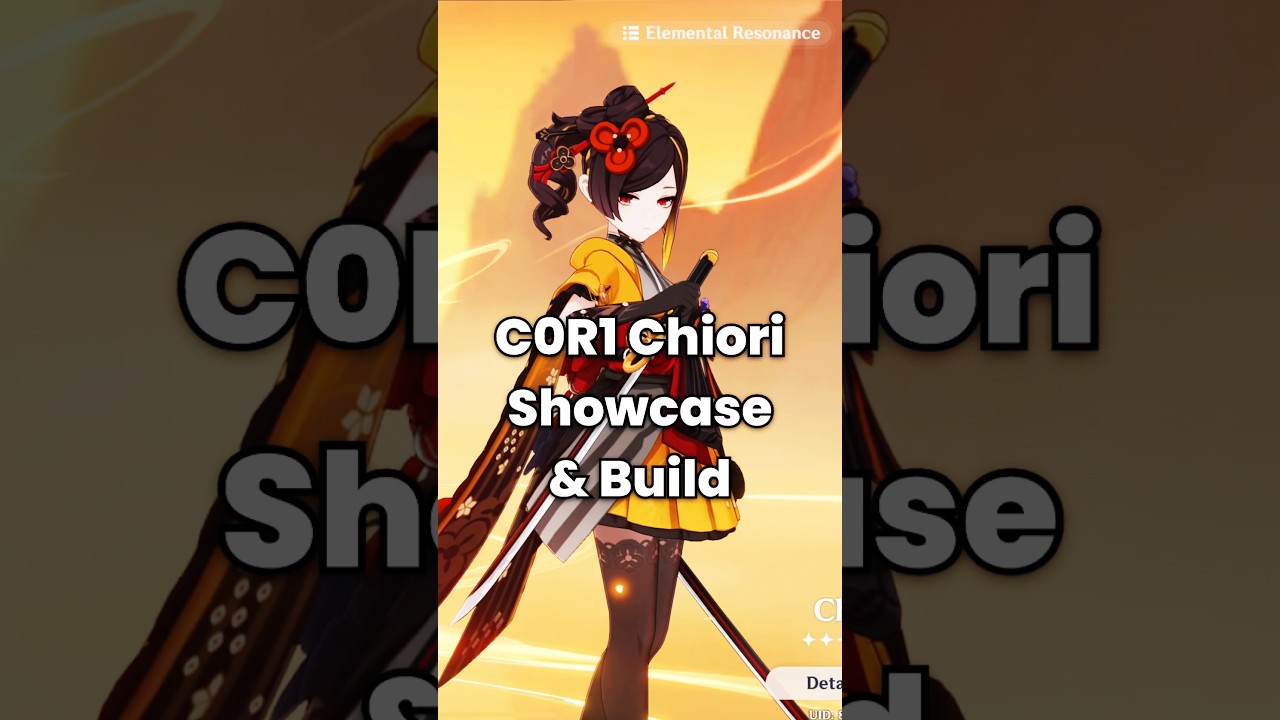 C0R1 Chiori Build & Showcase