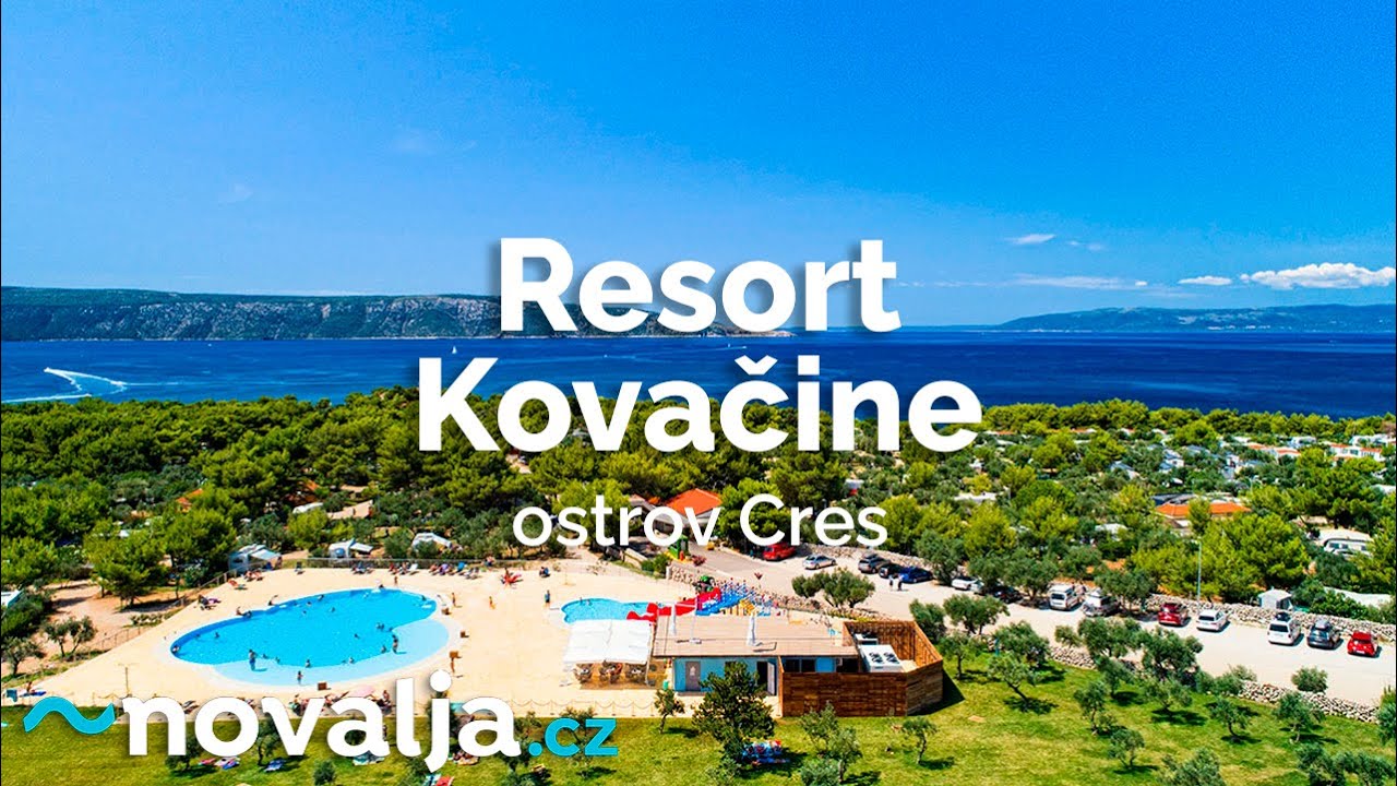 Resort Kovačine na ostrově Cres
